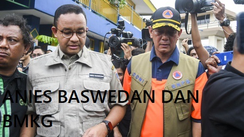 Adanya Kerjasama Gubernur DKI Dengan BMKG Tentang Banjir Saat Ini